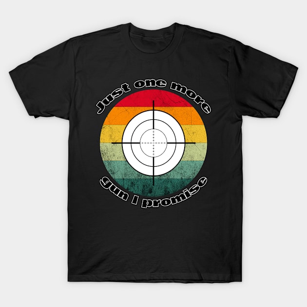 Target with a sunset background. T-Shirt by Storeology